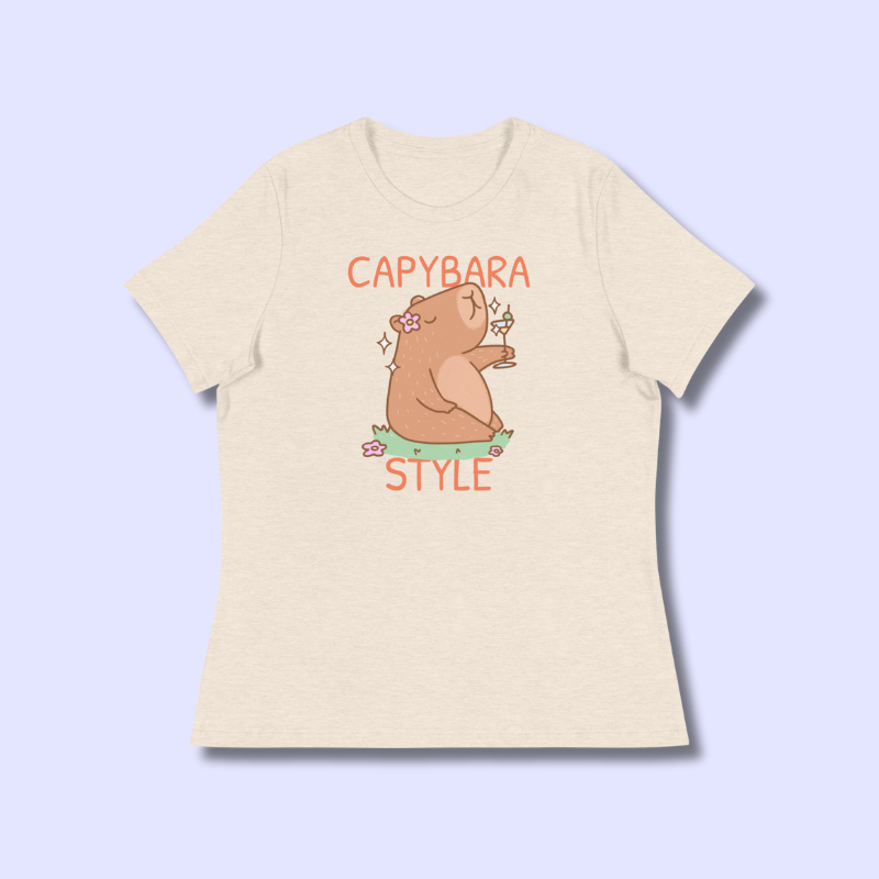 Stylish Capybara T-Shirts