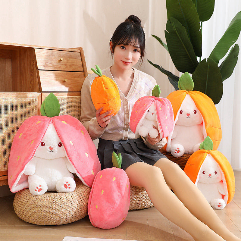 Bunny Fruit Convertible Plush