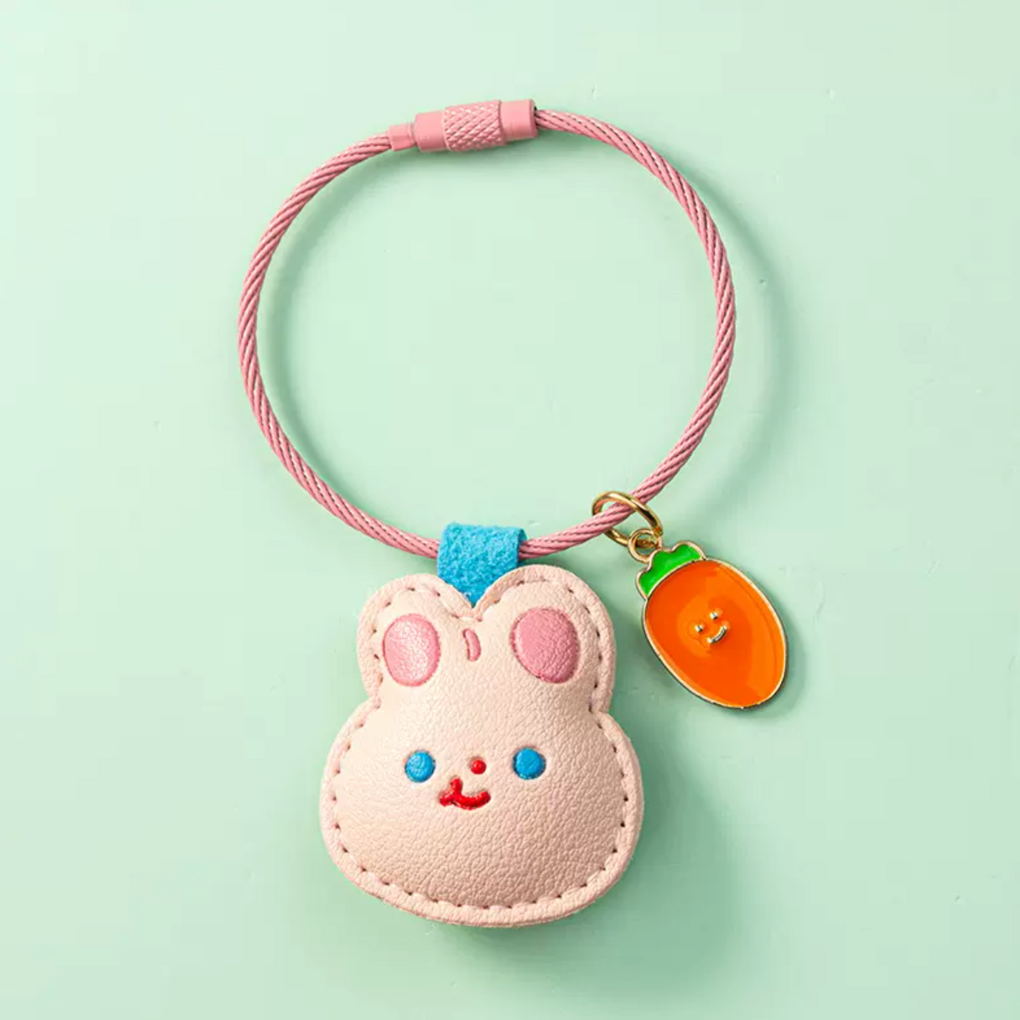 Panda and Bunny Animal Keychains