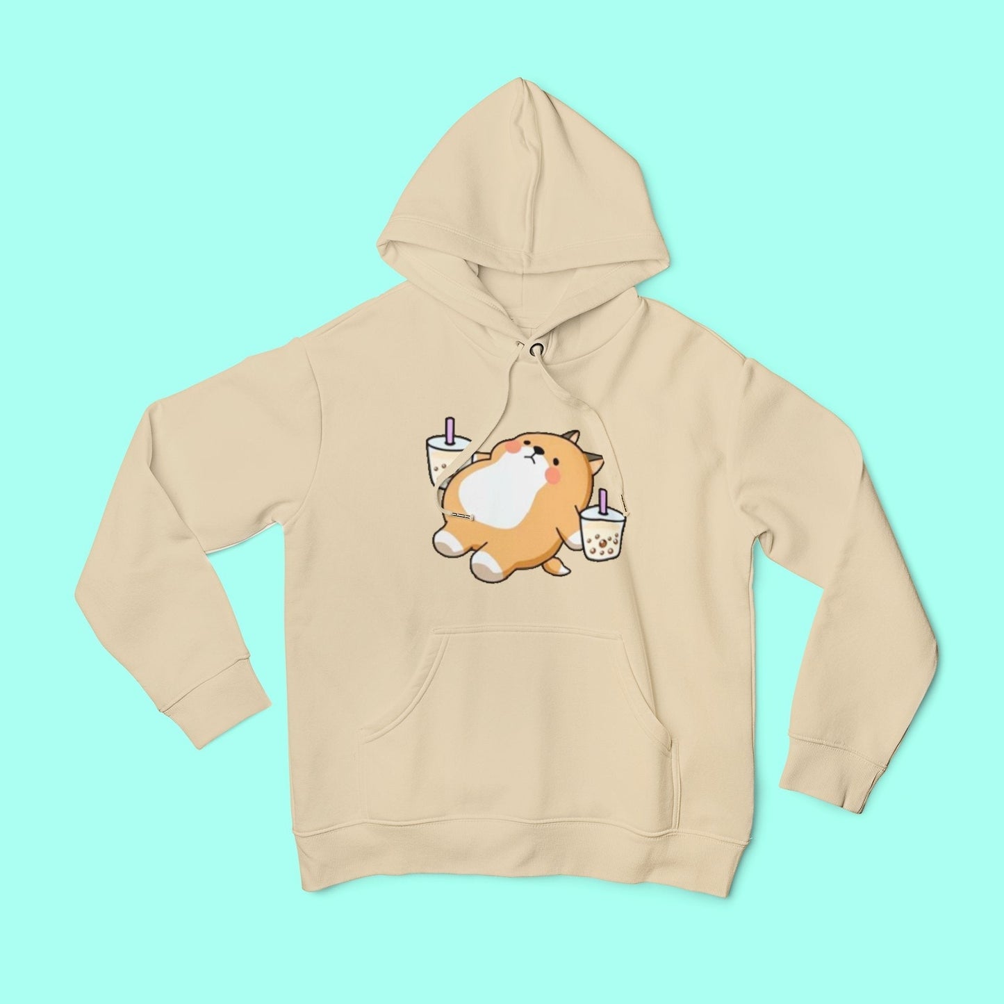 Boba Tea Dog Hoodie