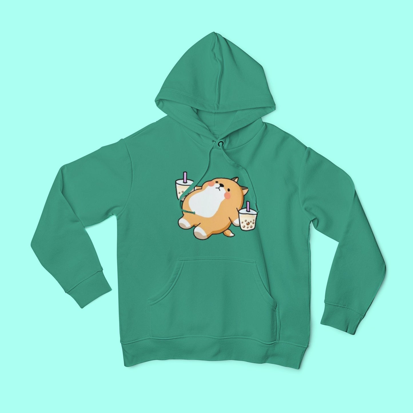 Boba Tea Dog Hoodie