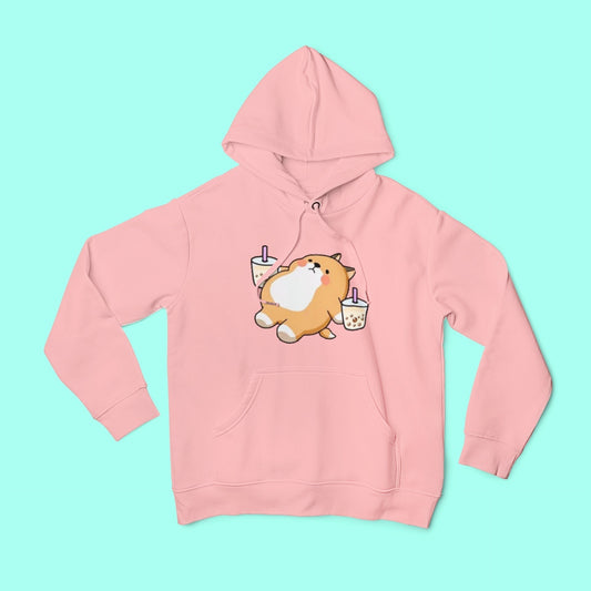 Boba Tea Dog Hoodie