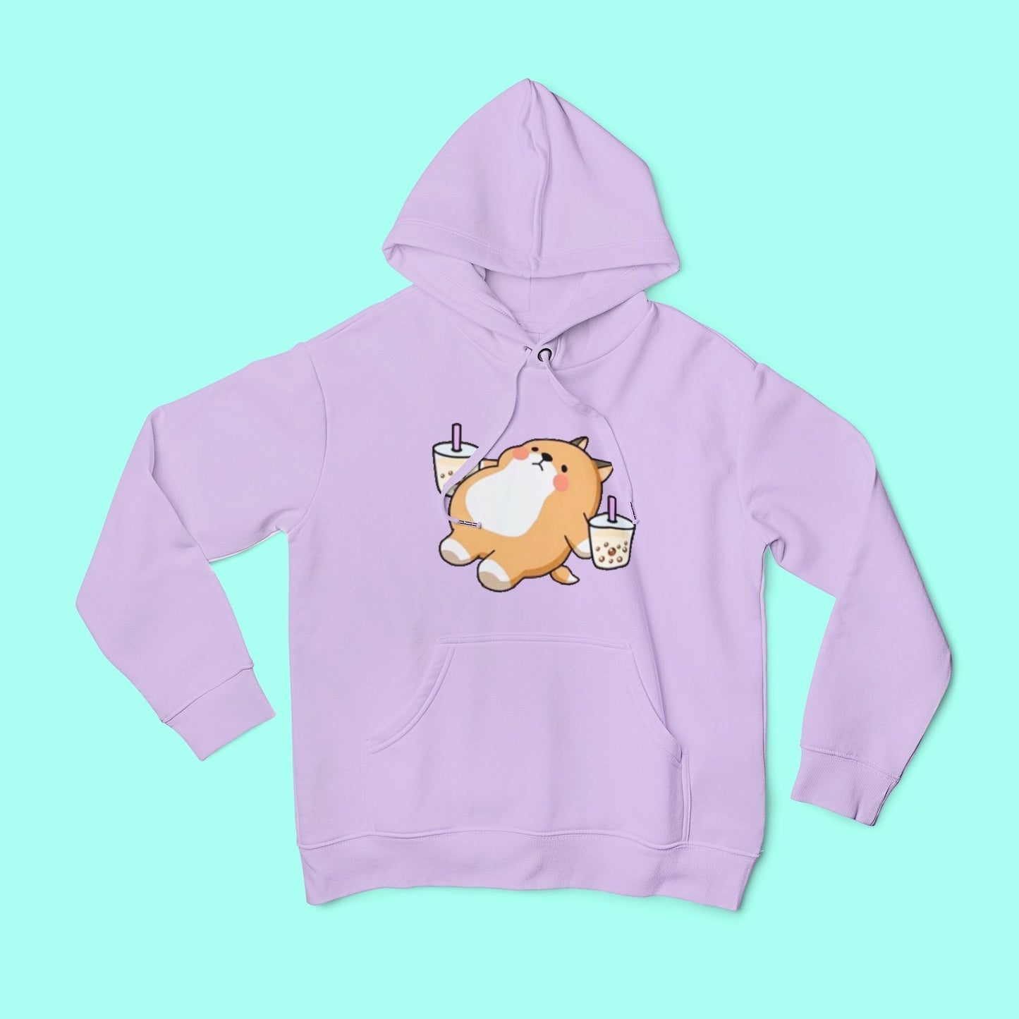 Boba Tea Dog Hoodie