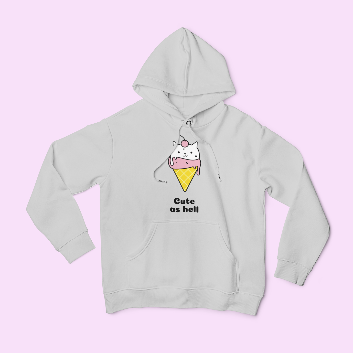 Cute as hell Ice Cream Hoodie