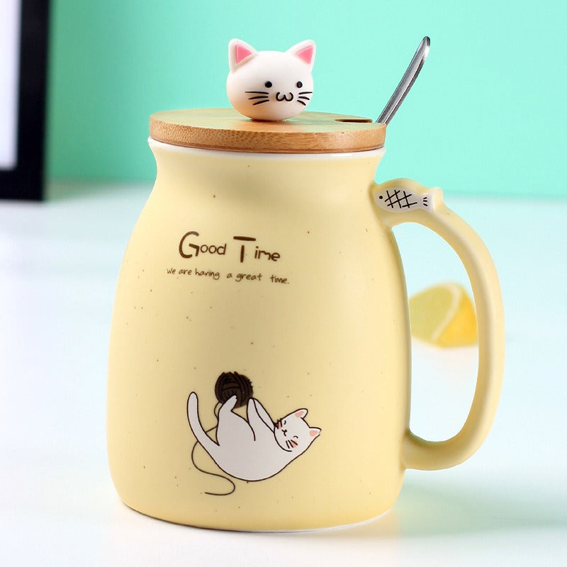 Cute Cat Kawaii Mugs