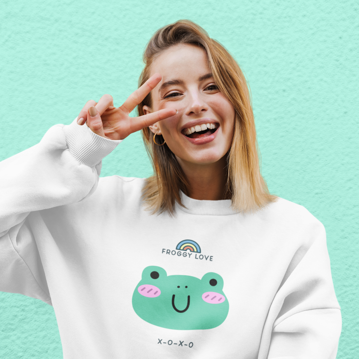 Froggy Unisex Sweatshirt