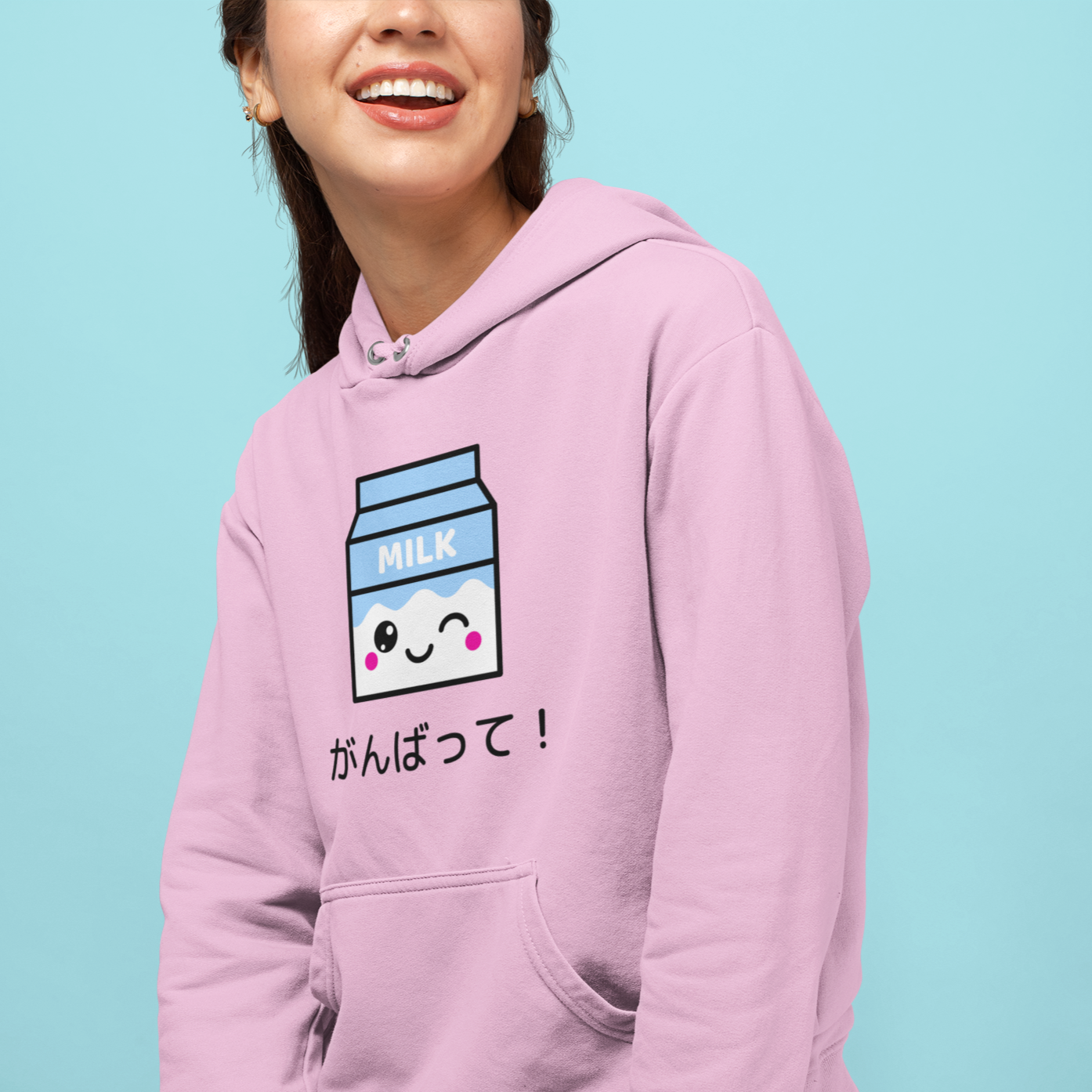 Cute Milk Japanese Unisex Hoodie