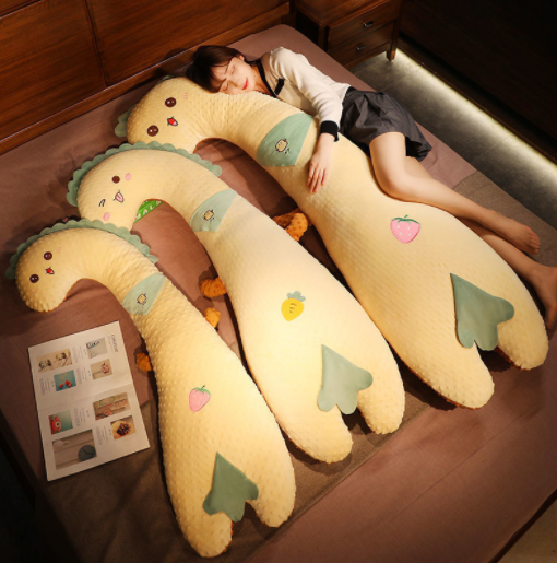 Kawaii Dinosaur Plush Pillow