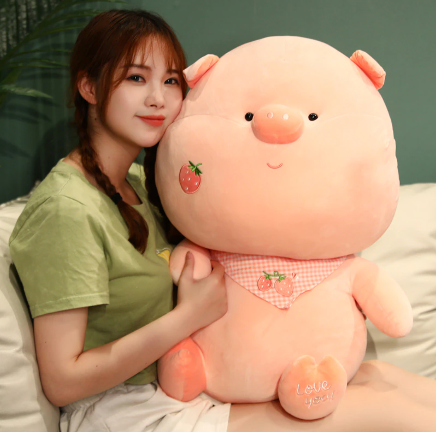 Kawaii Strawberry Plush Toy