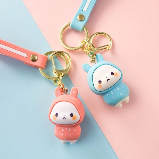 Adorable Bunny Keychain