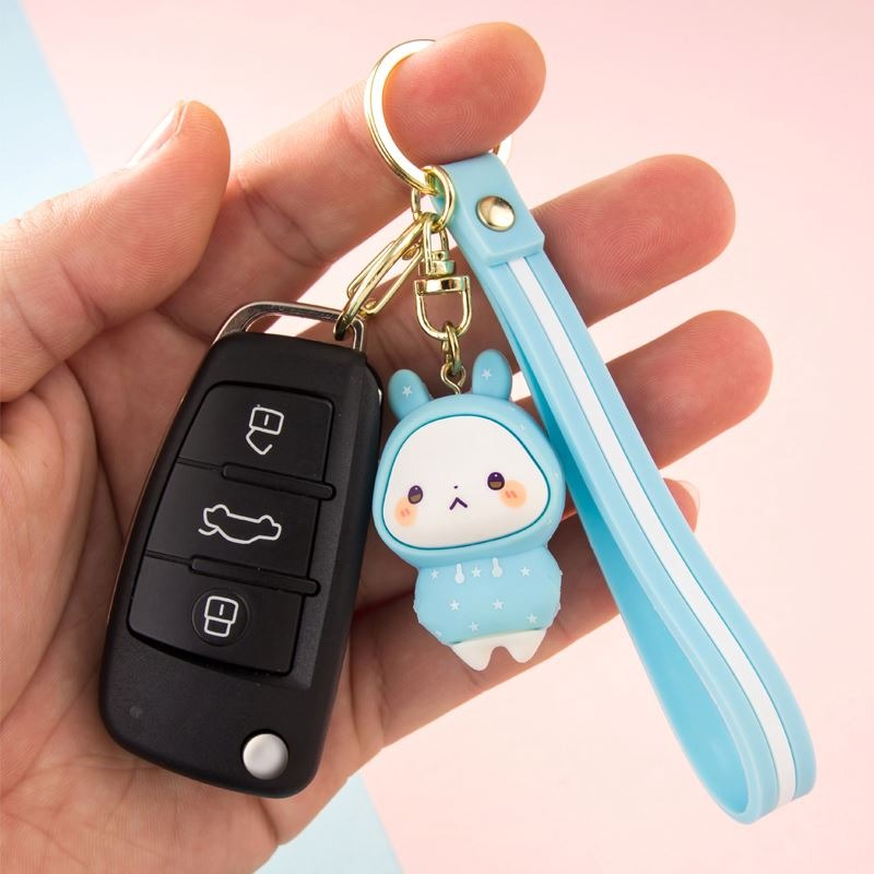 Adorable Bunny Keychain