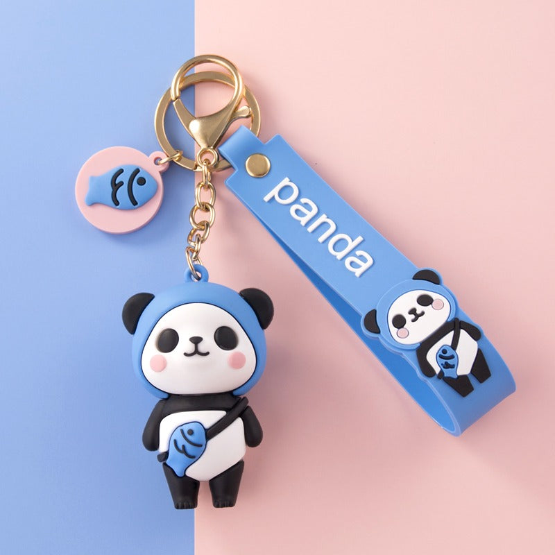 Fruit Panda Keychain