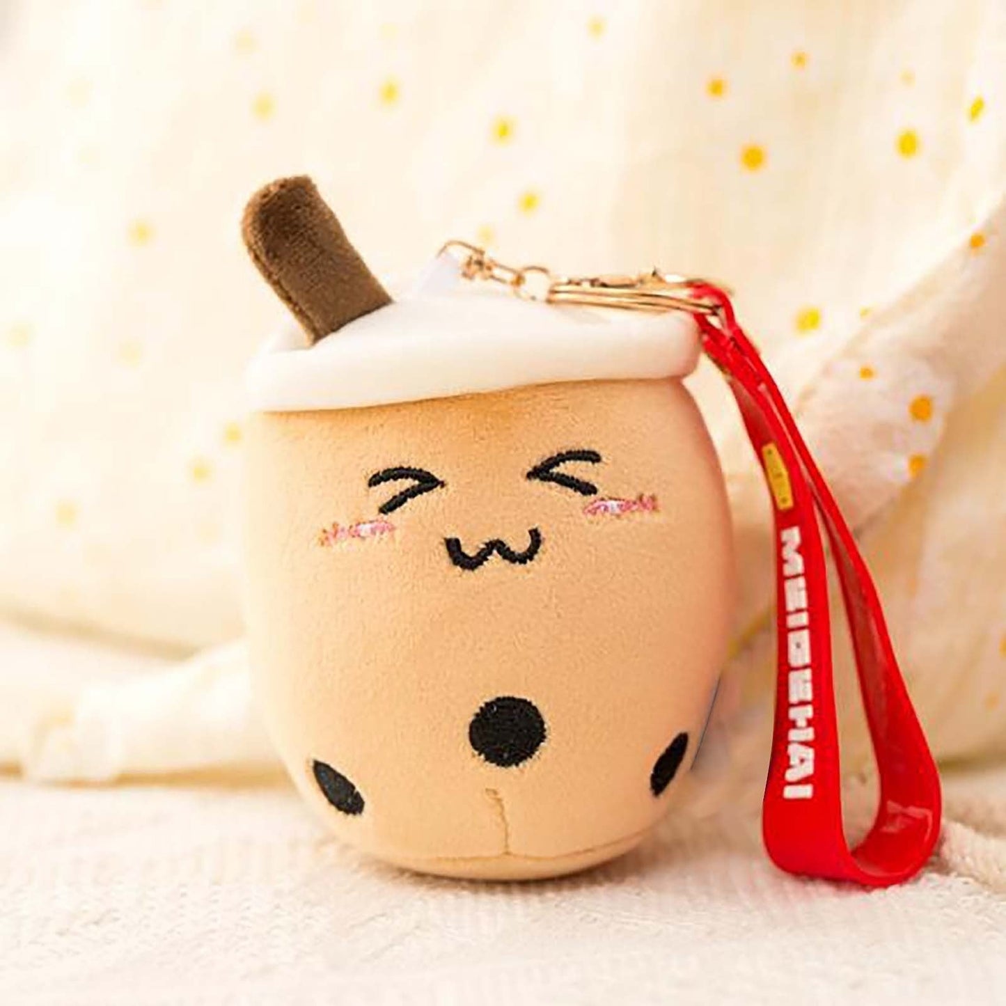 Cute Bubble Tea Keychain