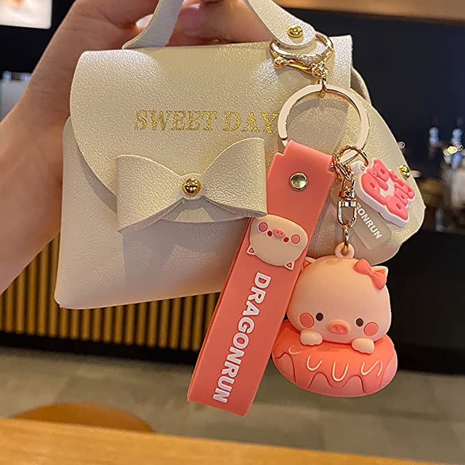 Cute Pig Keychain