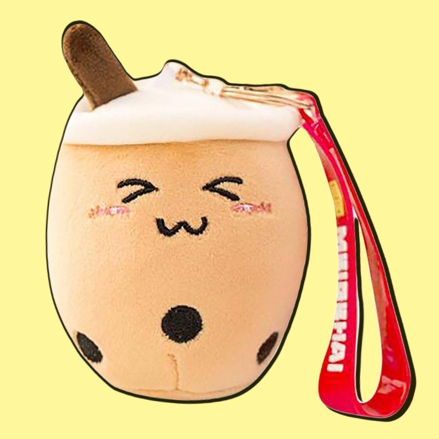 Cute Bubble Tea Keychain