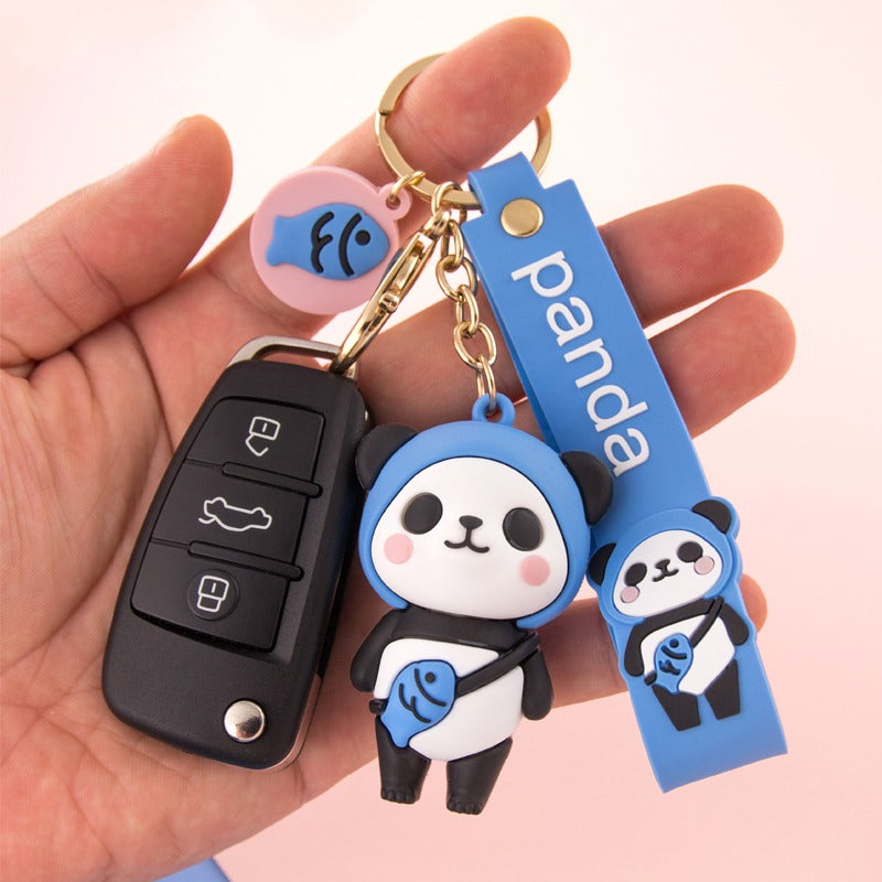 Fruit Panda Keychain