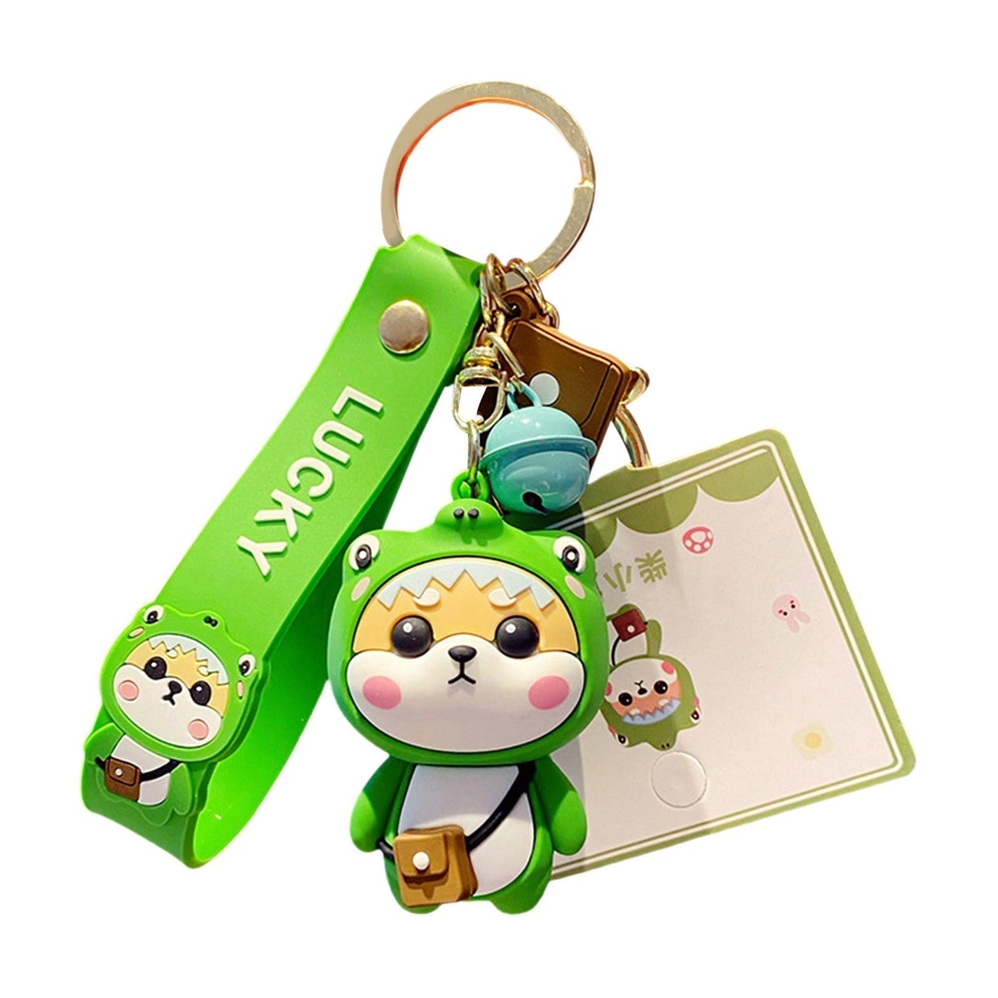 Cute Little Shiba Inu Keychain