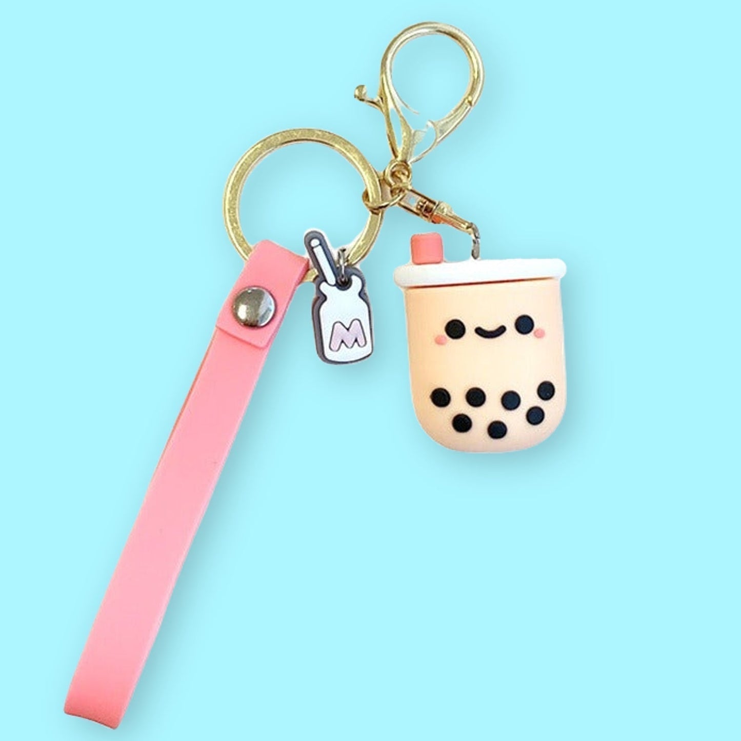 Lovely Milk Tea Keychain