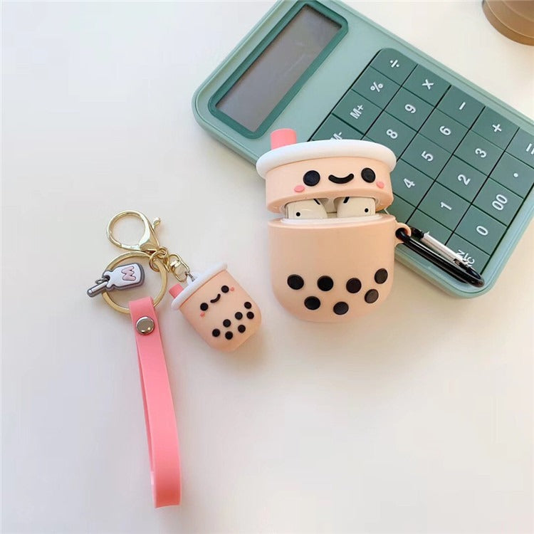 Lovely Milk Tea Keychain