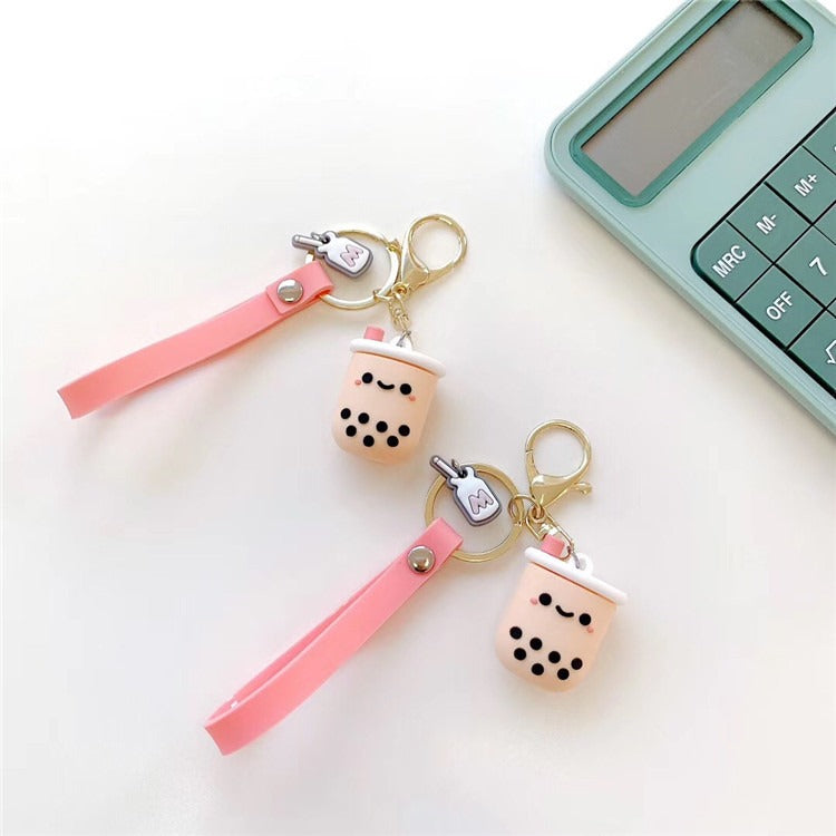 Lovely Milk Tea Keychain