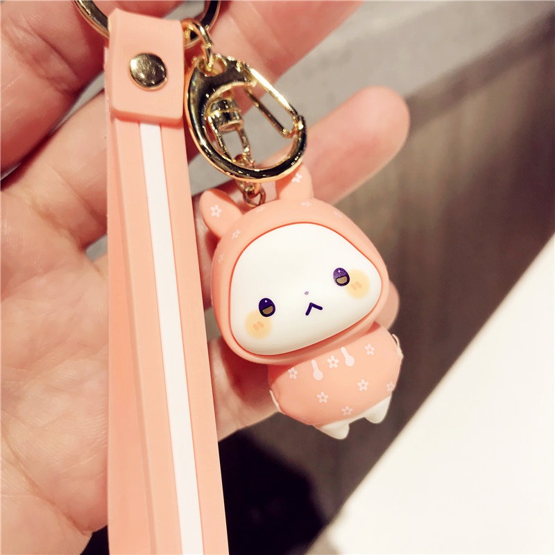 Adorable Bunny Keychain