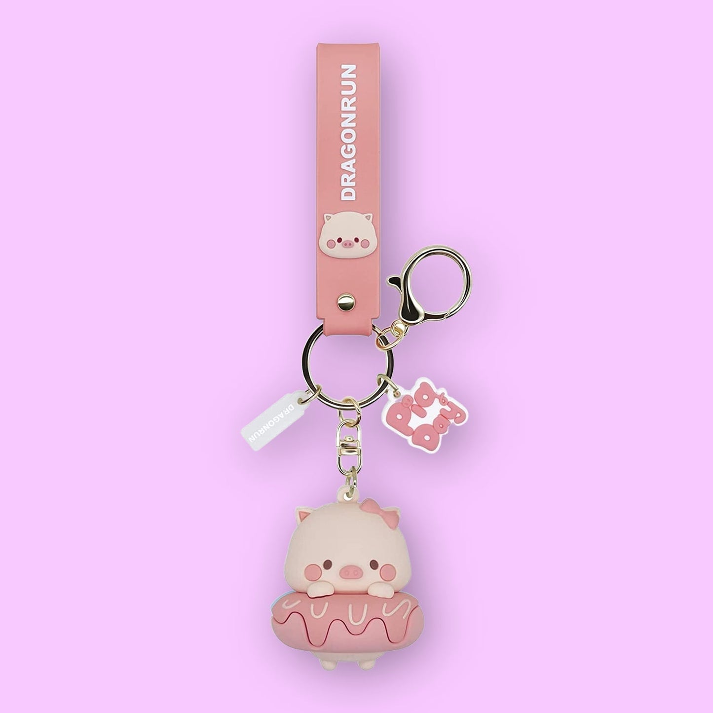 Cute Pig Keychain