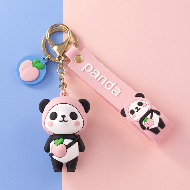 Fruit Panda Keychain