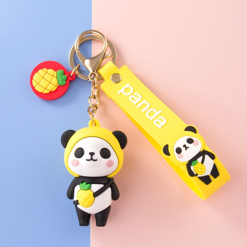 Fruit Panda Keychain