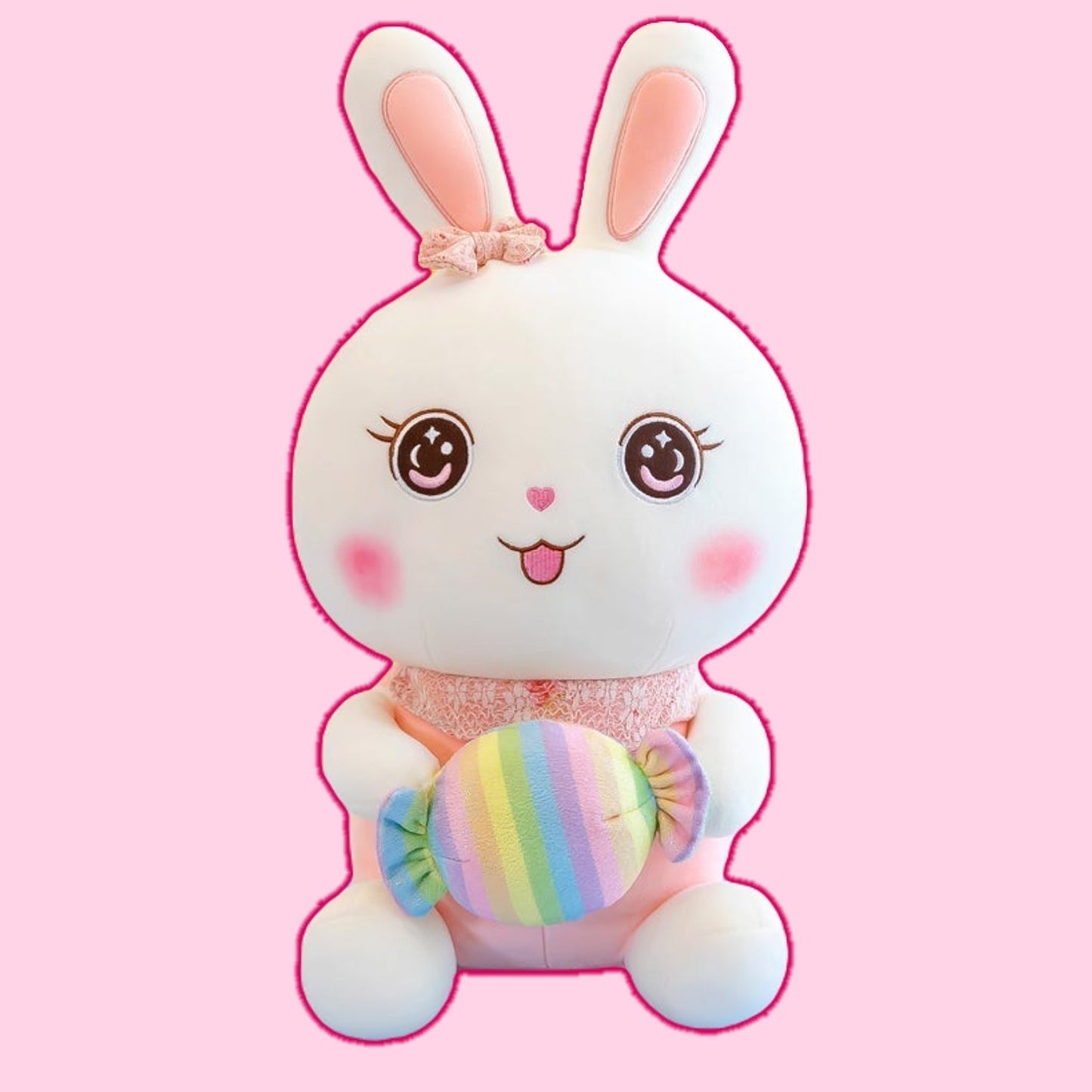 Kawaii Candy Bunny Plush Toy