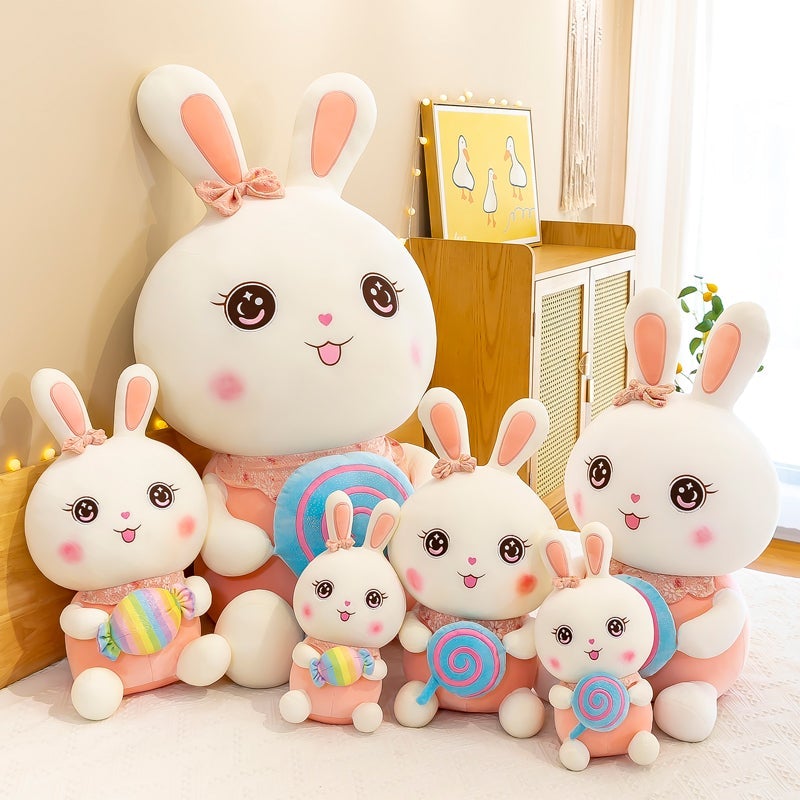 Kawaii Candy Bunny Plush Toy