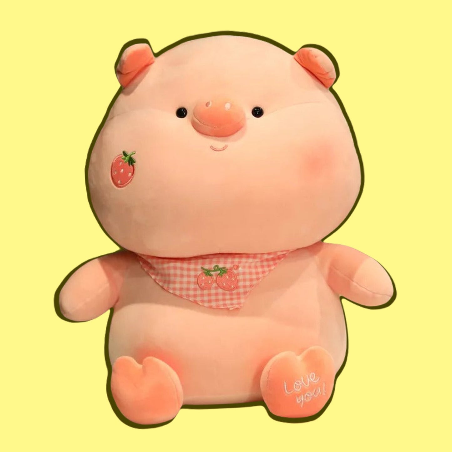 Kawaii Strawberry Plush Toy