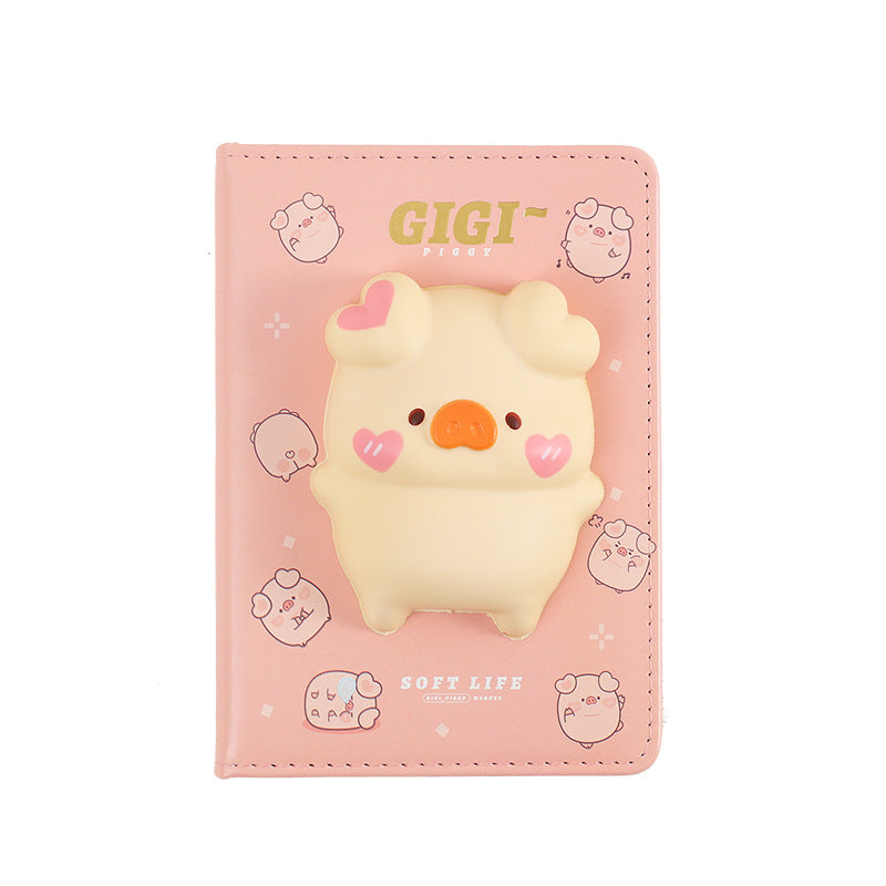 Adorable Squishy Notebook for Stress Relief