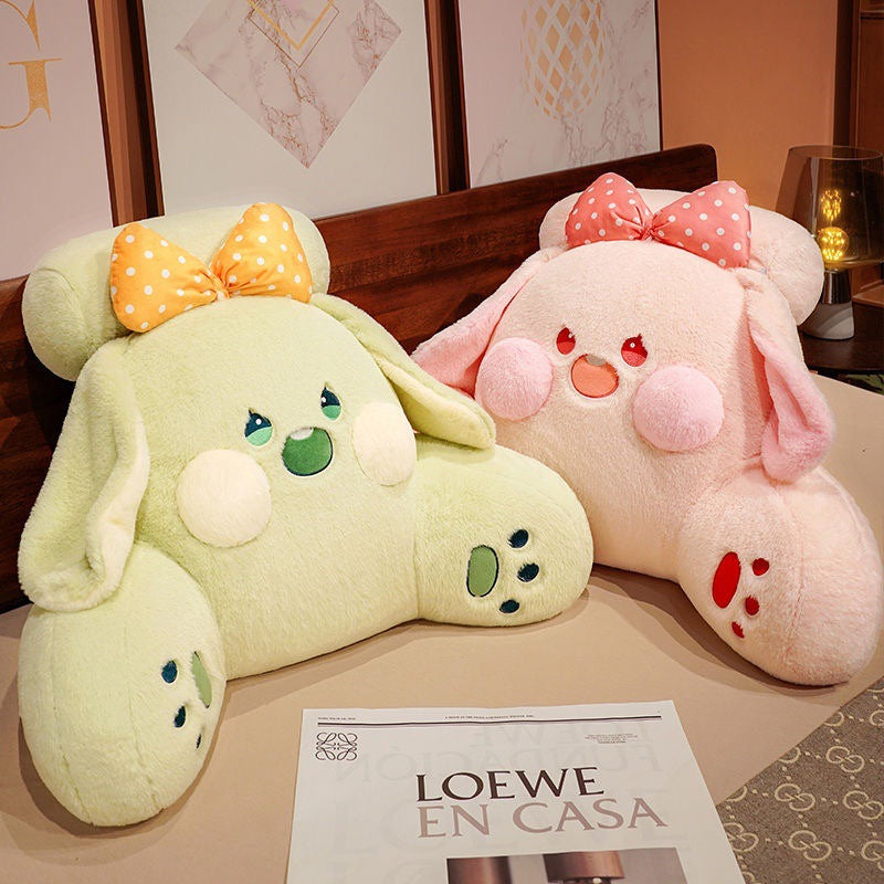 Adorable Bow-Tie Plush Armchair Pillows