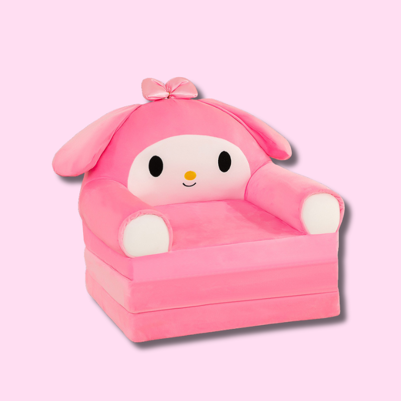 Cute and Comfy Plush Lounge Chair