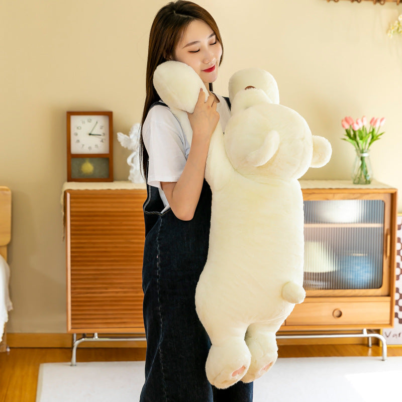 Polar Pals: Giant Brown and White Polar Bear Plushies