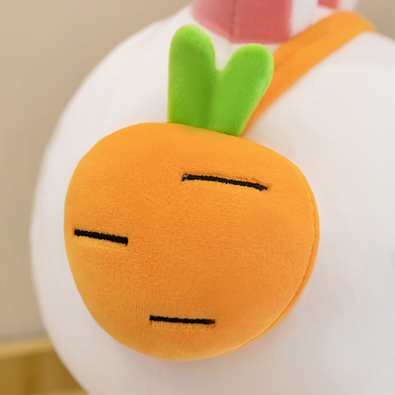 Kawaii Carrot Rabbit Plush Toy