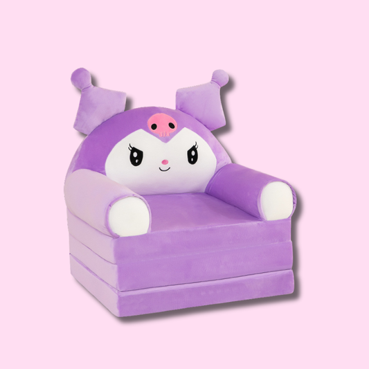 Cute and Comfy Plush Lounge Chair