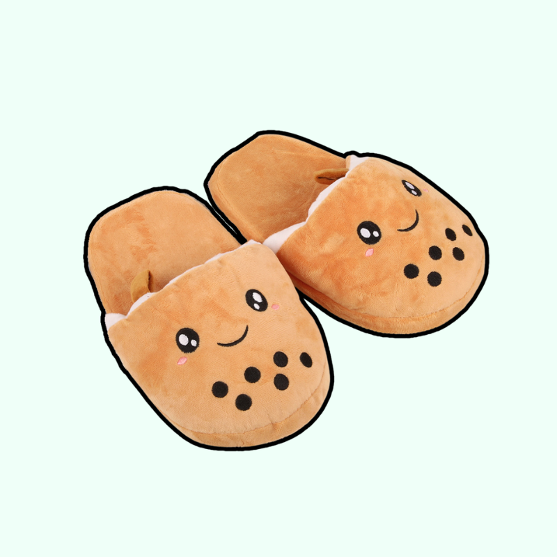 Kawaii Boba Slippers