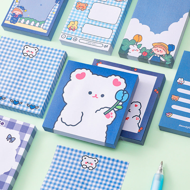 Cute Bear Sticky Notes 80 sheets