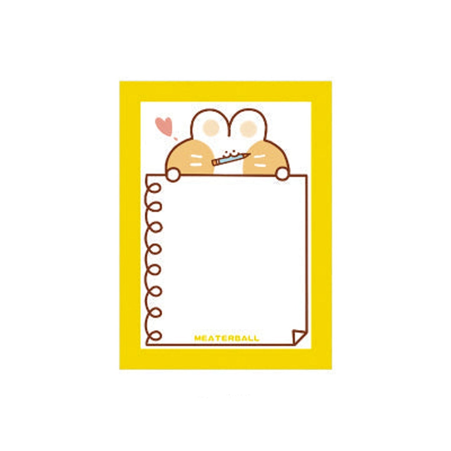 Cute Animal Sticky Notes 30 Sheets