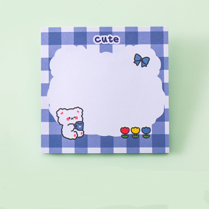 Cute Bear Sticky Notes 80 sheets