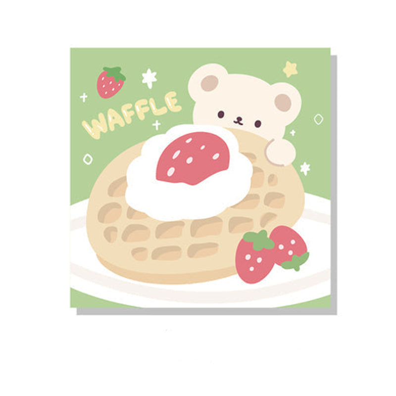 Cute Bear daily Memo Pad