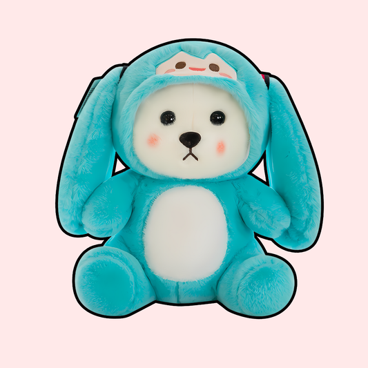 Adorable Plush Bunny with Hood