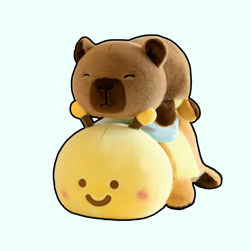 Flip & Snuggle: Capybara to Bumblebee Plush