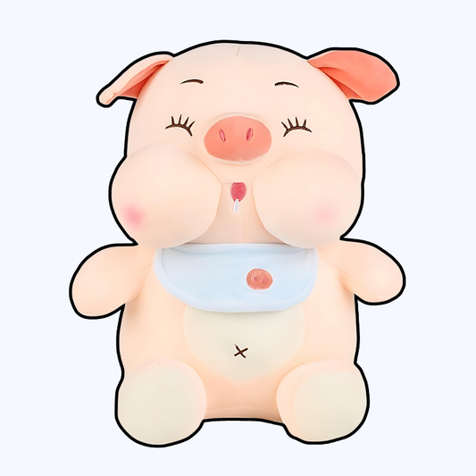 Chubby Cheeks Pig Plushie – Soft and Cuddly Companion