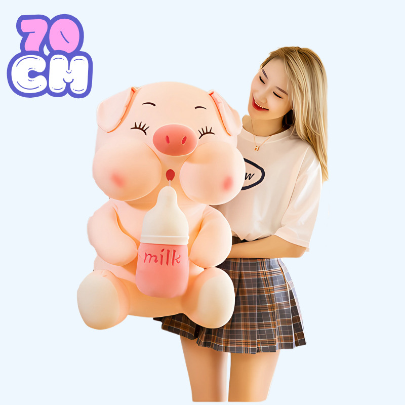 Cuddly Stuffed Pig Animal