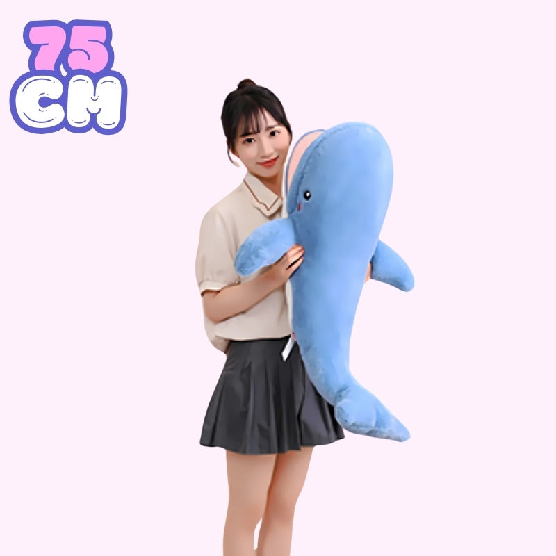 Cozy Whale Cuddle: Plushie with Snuggly Blanket