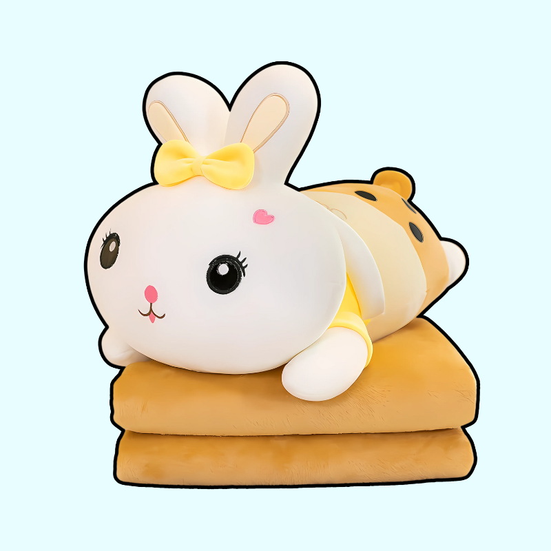 Snuggle Bunny Plush with Cozy Blanket