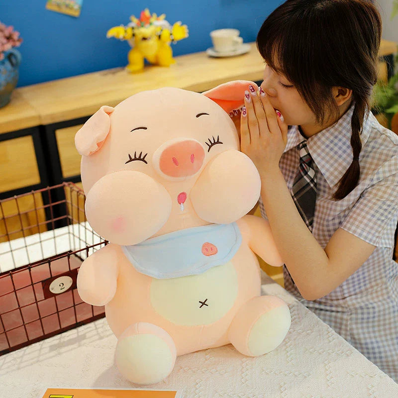 Chubby Cheeks Pig Plushie – Soft and Cuddly Companion