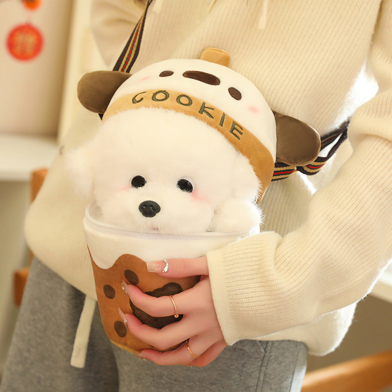 Cookie Pup Plush Bag